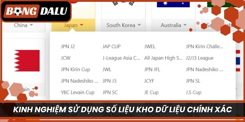Kinh nghiệm sử dụng số liệu kho dữ liệu chính xác